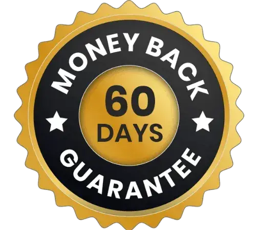 60 days money back guarantee